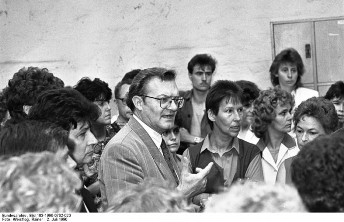 Cottbus, Gerhard Pohl. Quelle: Bundesarchiv, Bild 183-1990-0702-020, Fotograf: Rainer Weißflog